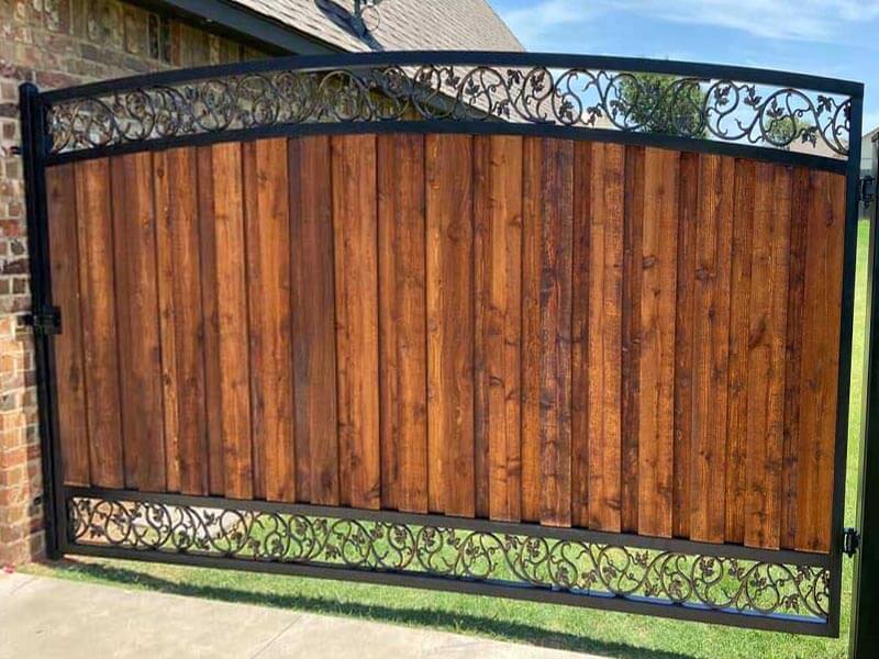 Oklahoma City residential custom gates