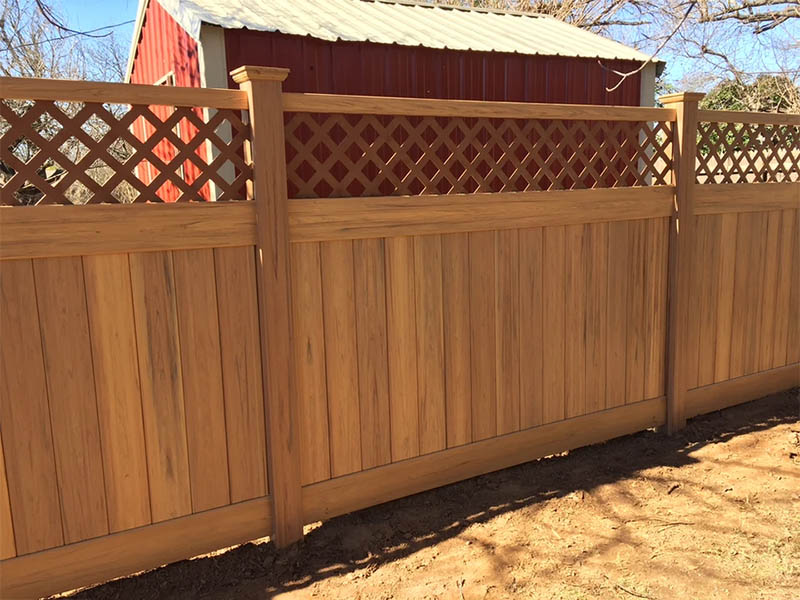 Decorative Vinyl Fence