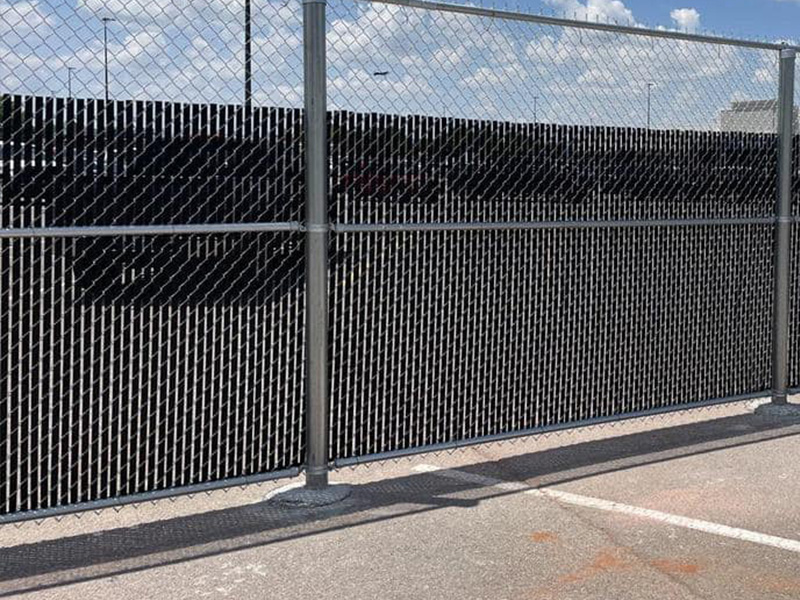 Deer Creek Oklahoma chain link privacy fencing