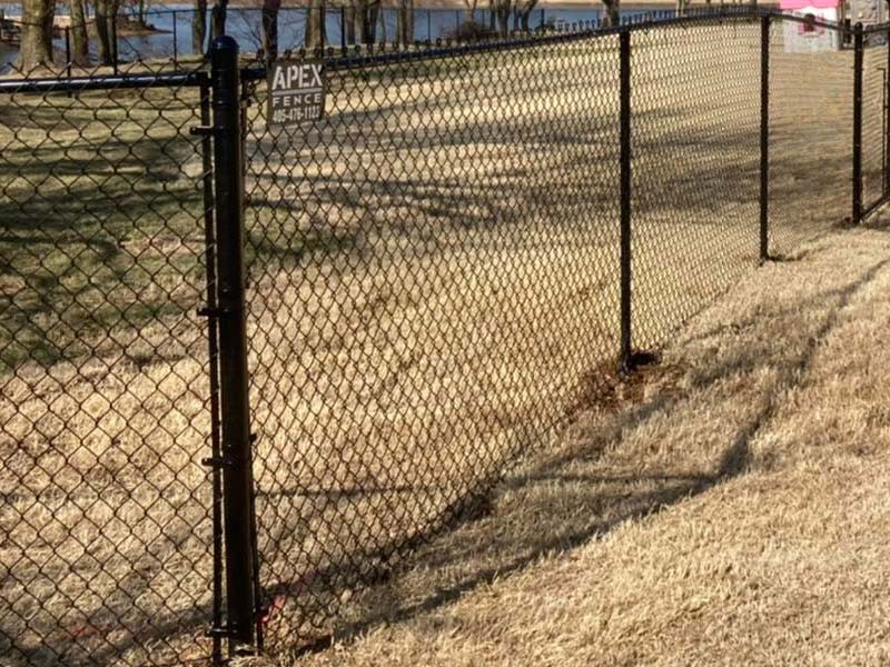 chain link fence This Town Oklahoma