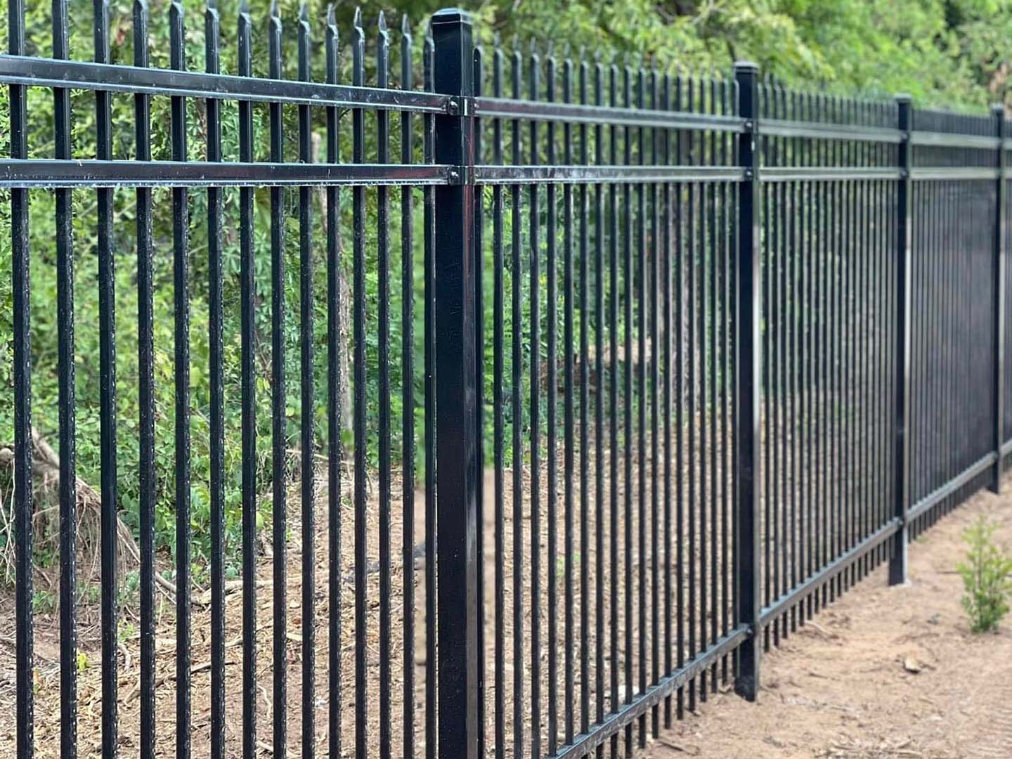 wood fence This Town Oklahoma