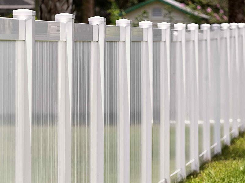 vinyl fence This Town Oklahoma