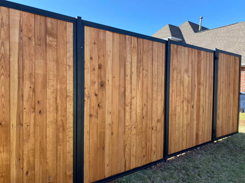 Yukon Oklahoma fencetrac Privacy Fence